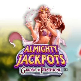 Almighty Jackpots: Garden of Persephone logo by Novomatic LeoVegas Casino