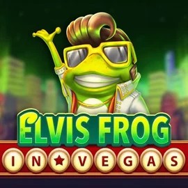 Elvis Frog In Vegas online game logo by BGAMING on leovegasno.com