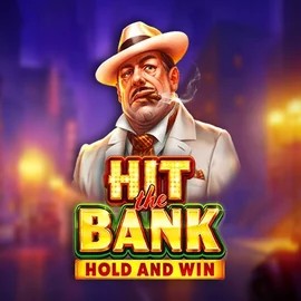 Official Slots logo: Hit The Bank Hold and Win by Playson at LeoVegas Casino