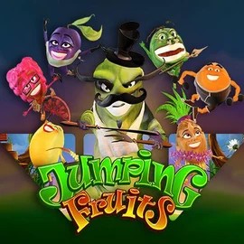 Jumping Fruits logo – Slots by Wazdan at LeoVegas Casino