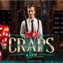 Live Craps logo by Evolution LeoVegas Casino