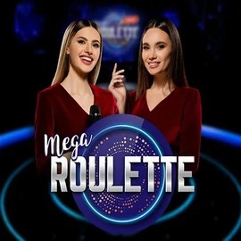 Mega Roulette casino game by Pragmatic Play – featured logo at LeoVegas Casino