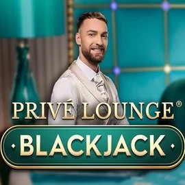 Official Live Casino logo: Privé Lounge Blackjack by Pragmatic Play at LeoVegas Casino