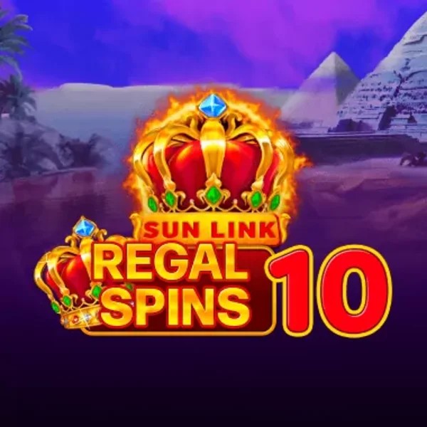 Enjoy Regal Spins 10 by PatePlay – logo hosted on leovegasno.com