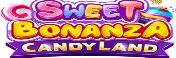 Sweet Bonanza Candy Land Live online game logo by Pragmatic Play on leovegasno.com