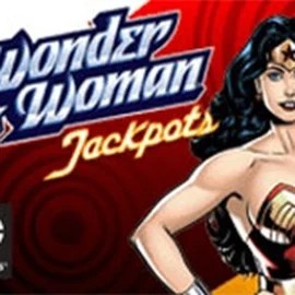Wonder Woman Jackpots slot visual from Amaya available on leovegasno.com