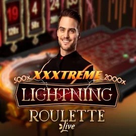 XXXtreme Lightning Roulette by Evolution, showcased at leovegasno.com – game logo